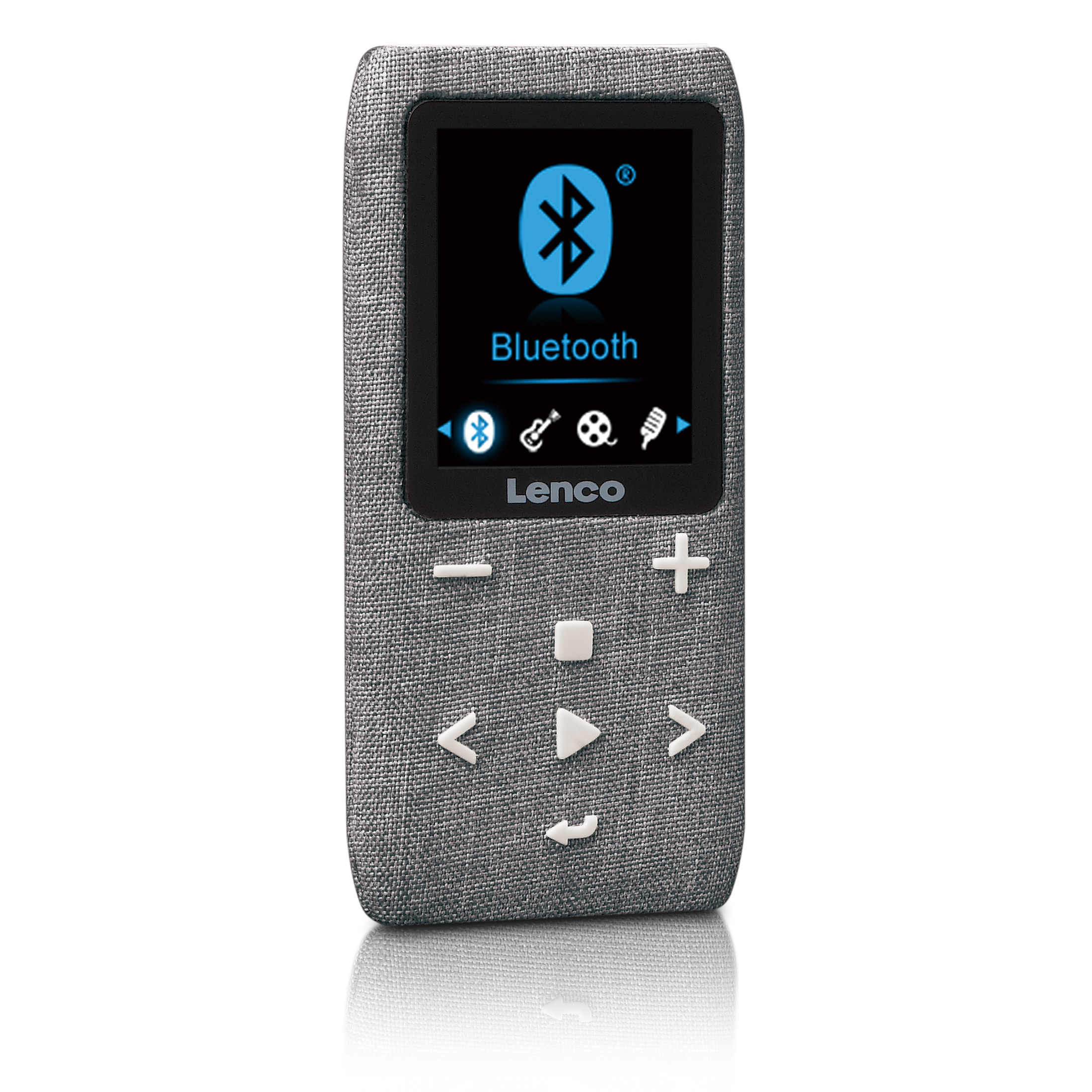 MP3/MP4-speler met Bluetooth® 8 GB Micro SD-kaart Grijs - Afbeelding 2