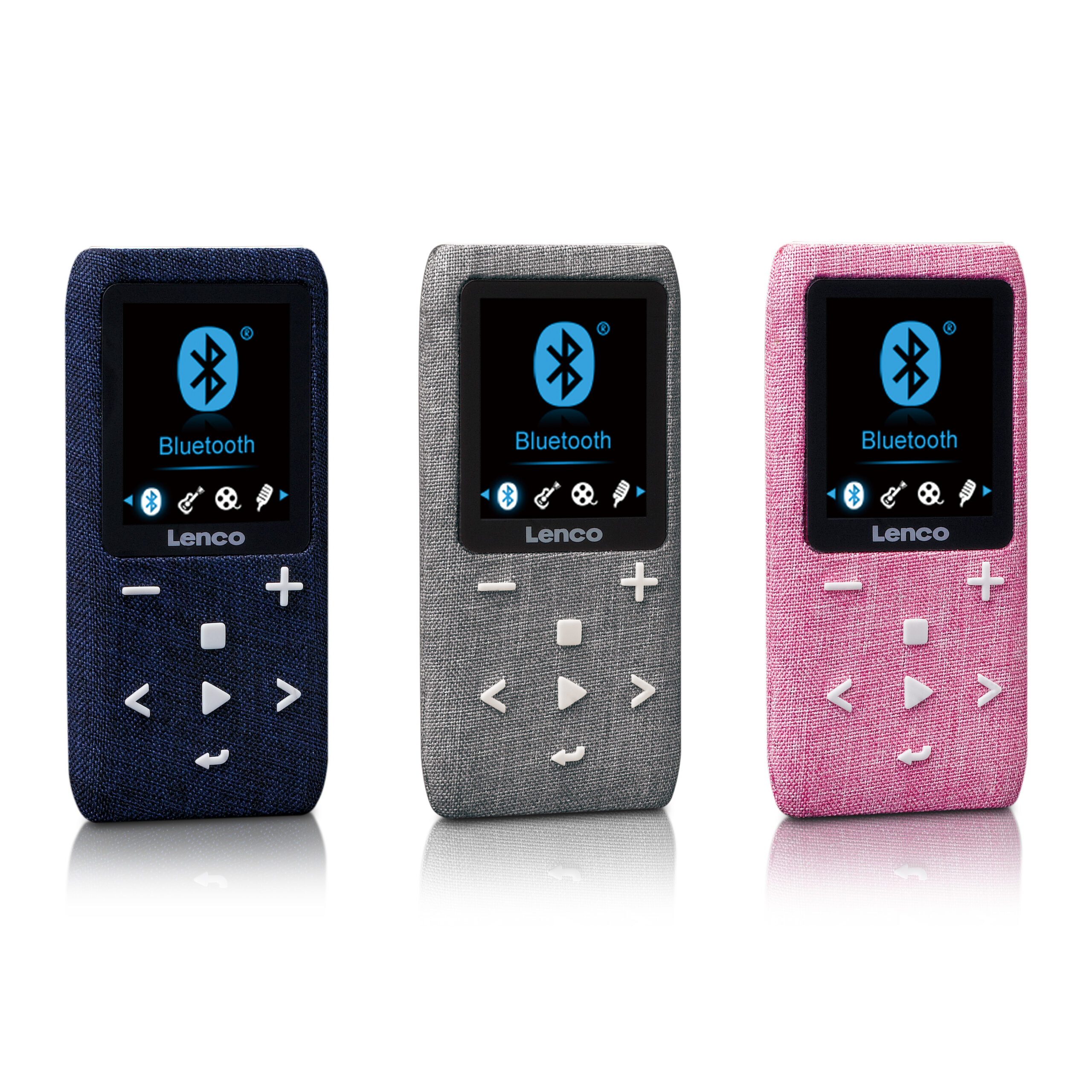 MP3/MP4-speler met Bluetooth® 8 GB Micro SD-kaart Grijs - Afbeelding 5