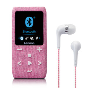 MP3/MP4-speler met Bluetooth® 8 GB Micro SD-kaart Roze