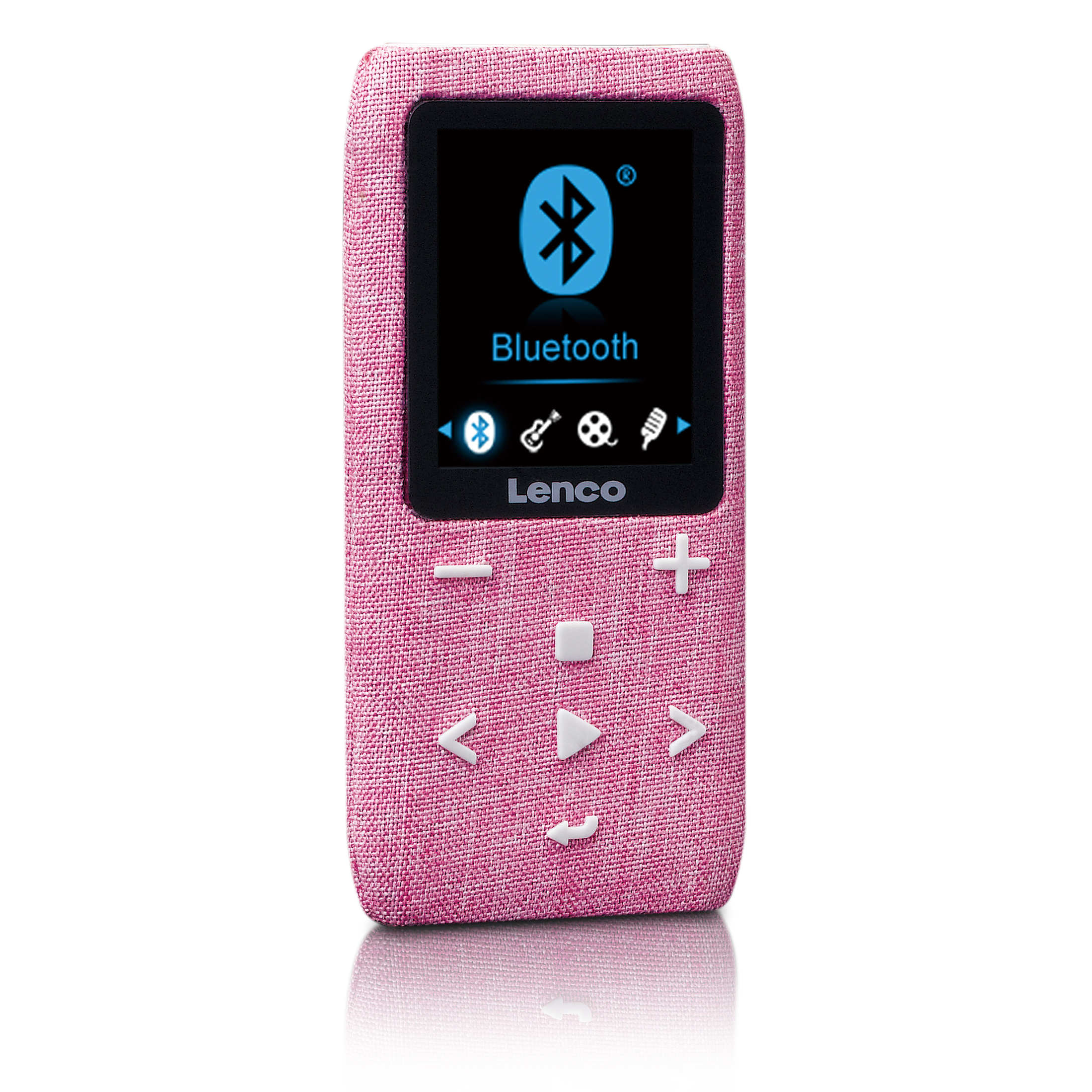 MP3/MP4-speler met Bluetooth® 8 GB Micro SD-kaart Roze - Afbeelding 2