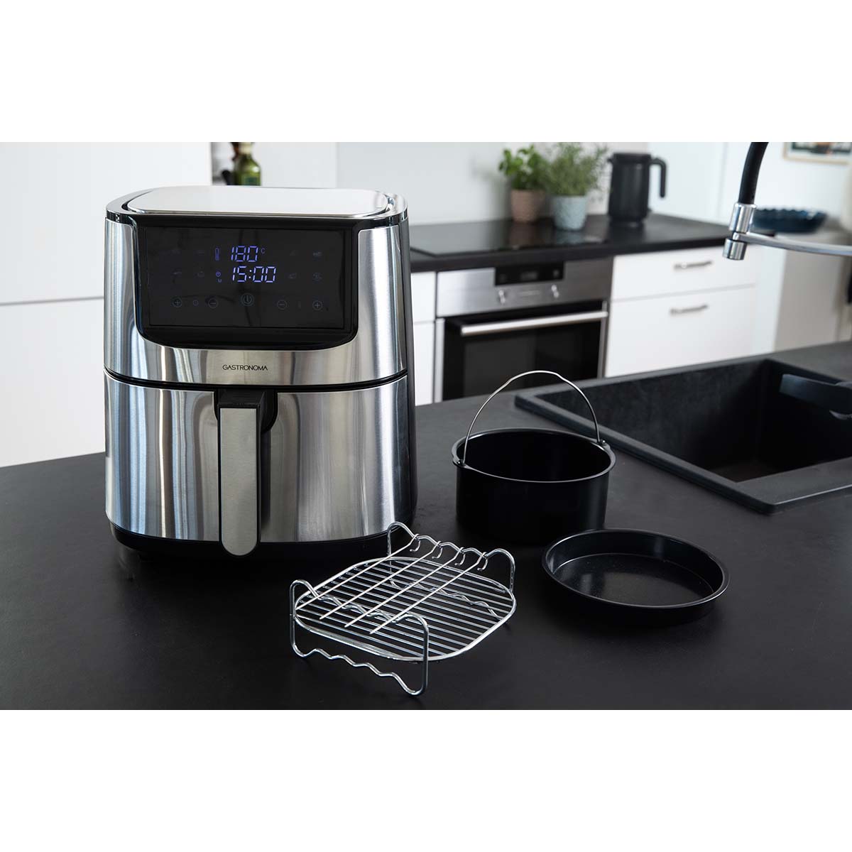 Airfryer 8L mandje met keramische coating - Afbeelding 5