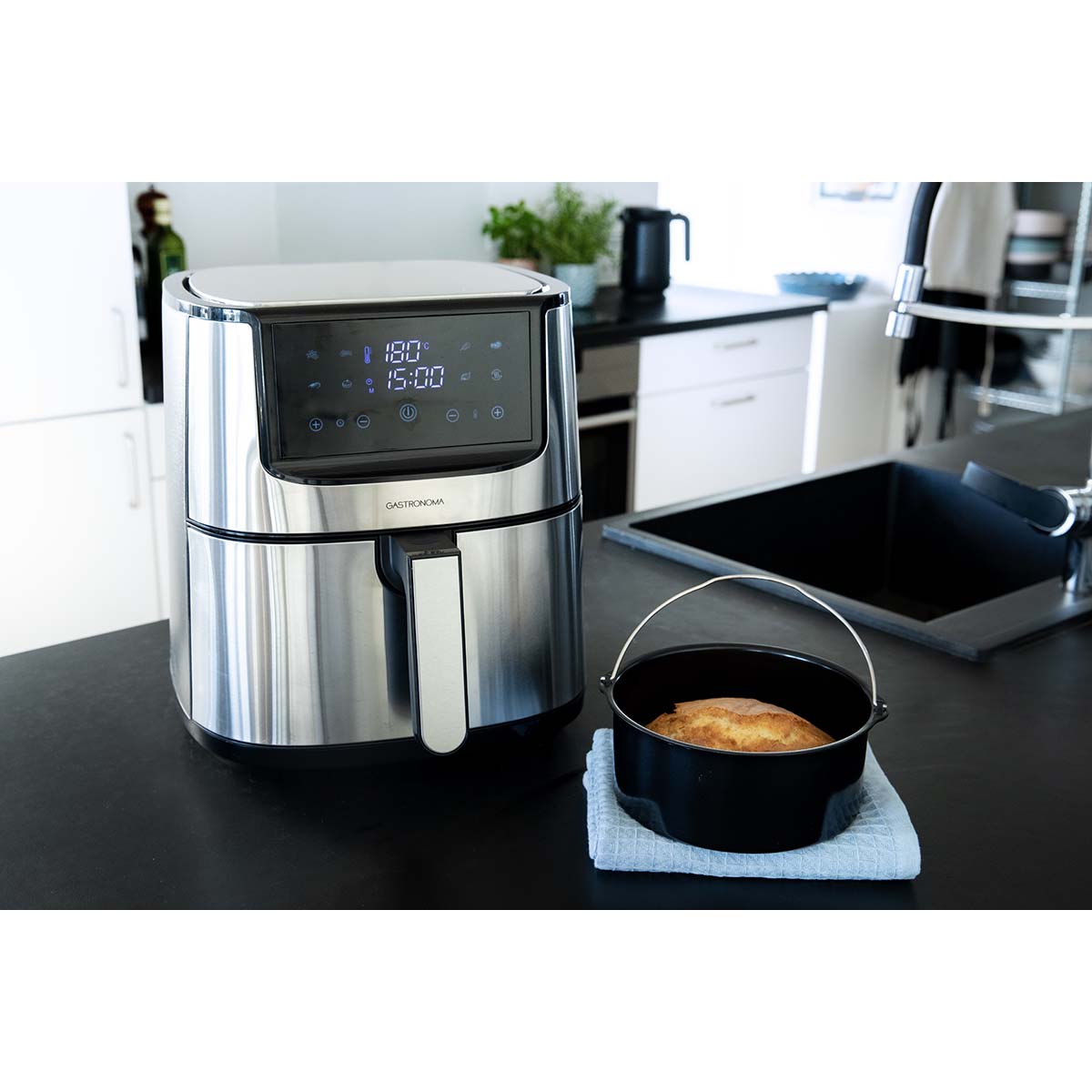 Airfryer 8L mandje met keramische coating - Afbeelding 12