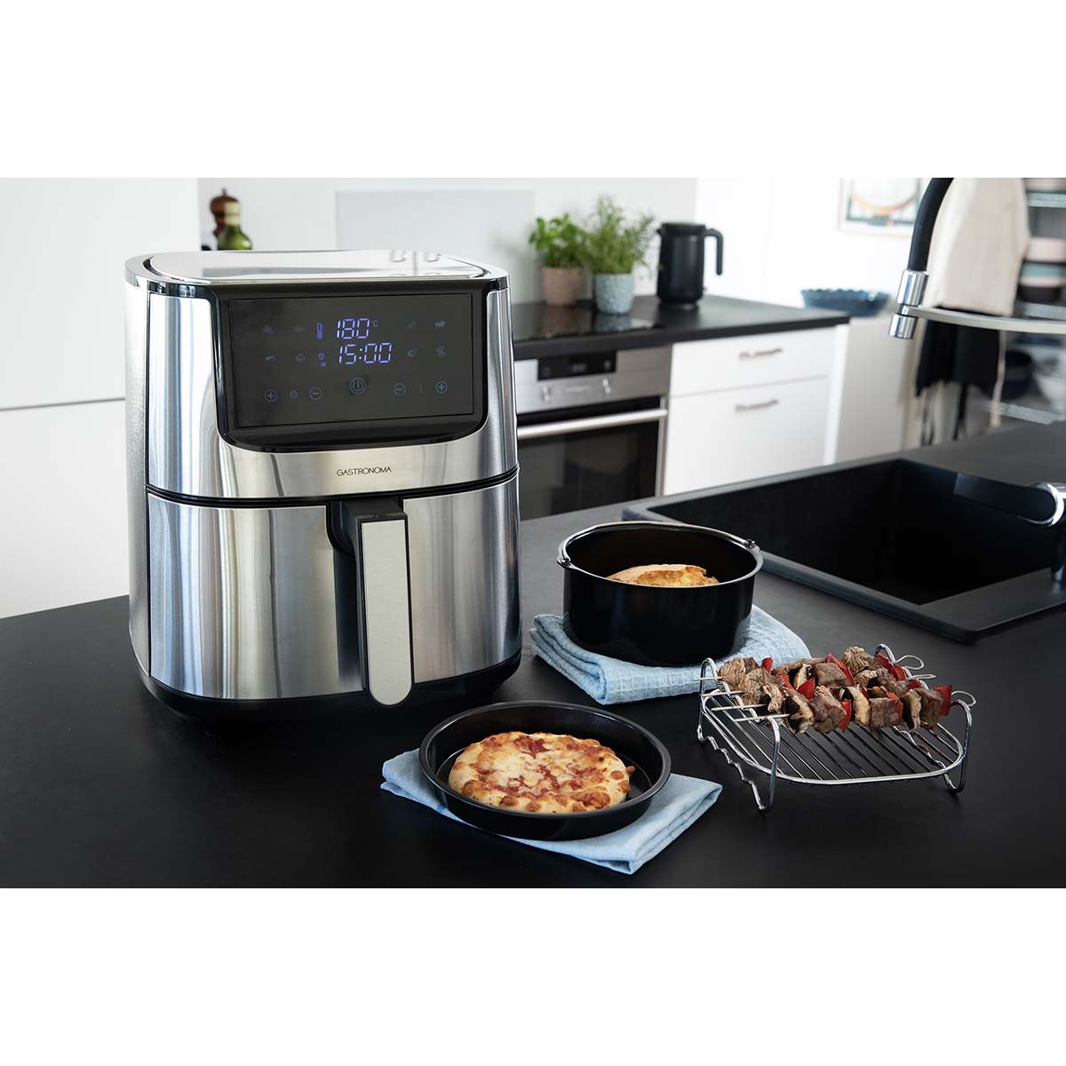 Airfryer 8L mandje met keramische coating - Afbeelding 14