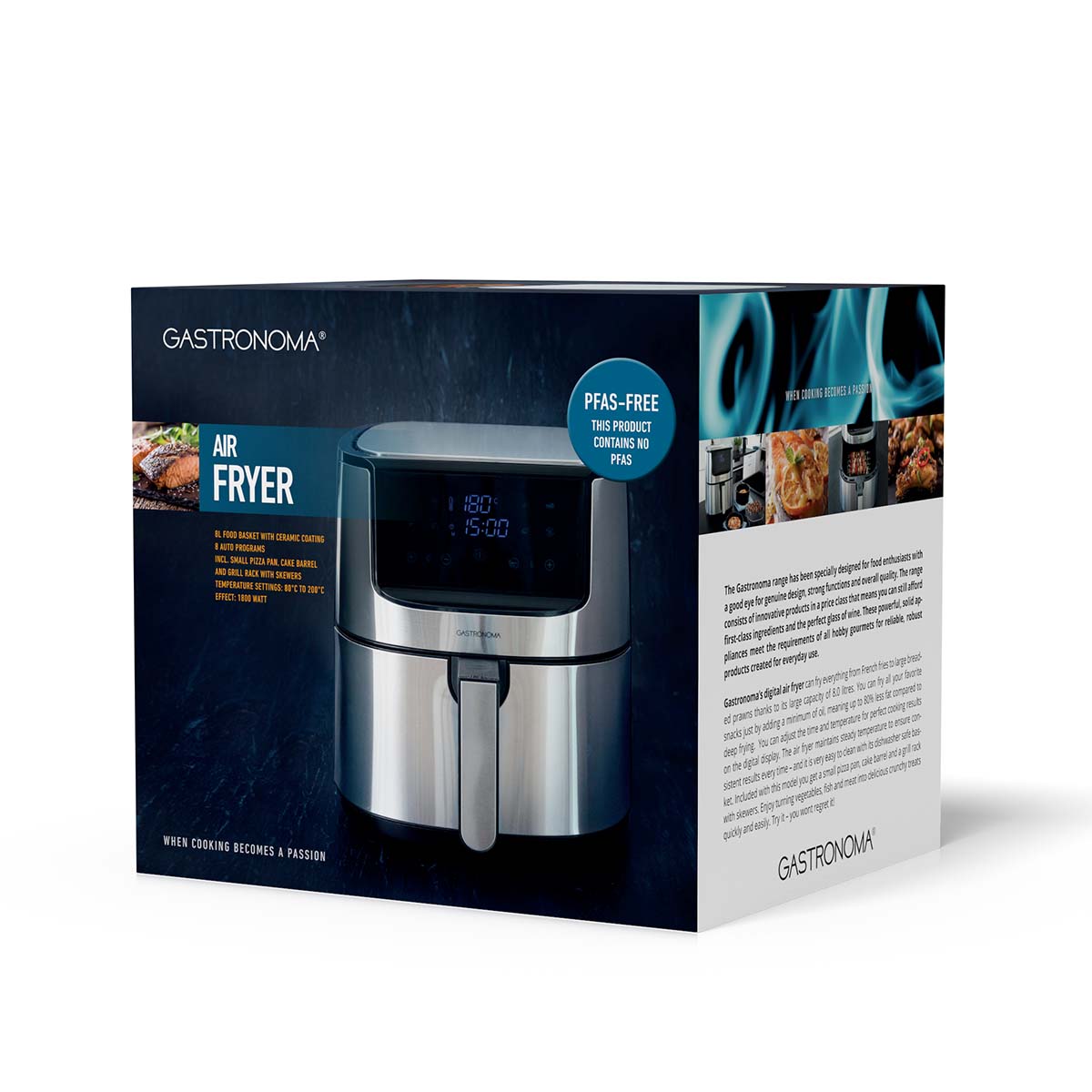 Airfryer 8L mandje met keramische coating - Afbeelding 16