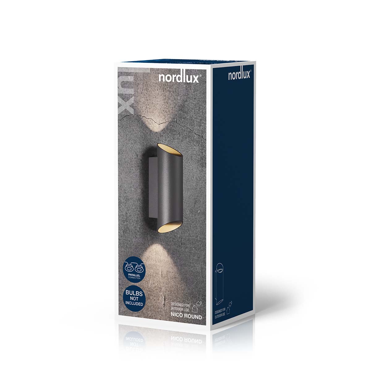 Nico Ronde 22 Wandlamp Zwart - Afbeelding 7