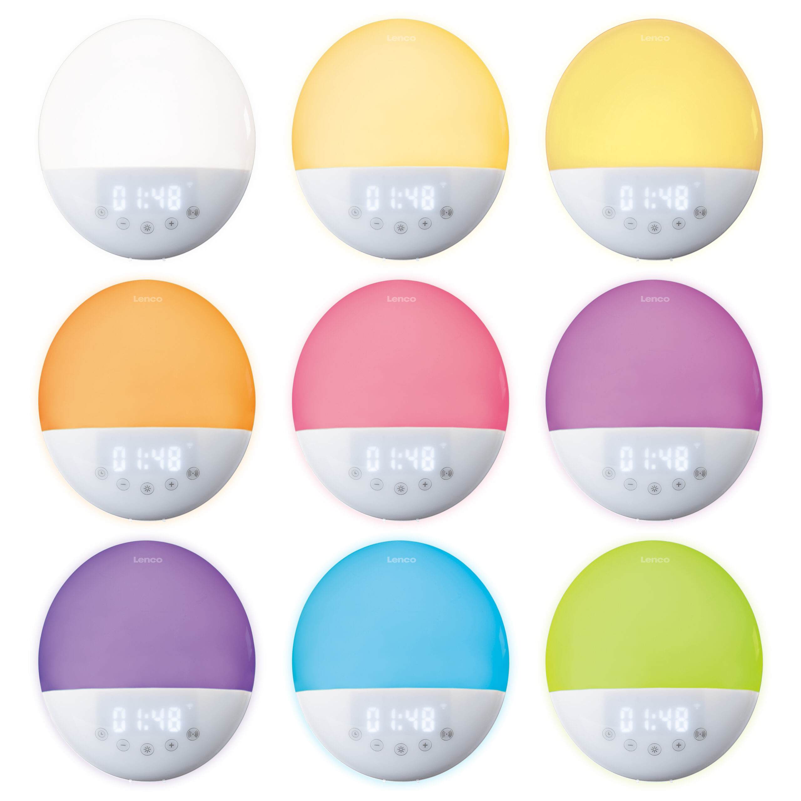 Slimme wekkerradio met weklicht Multi colour - Afbeelding 6