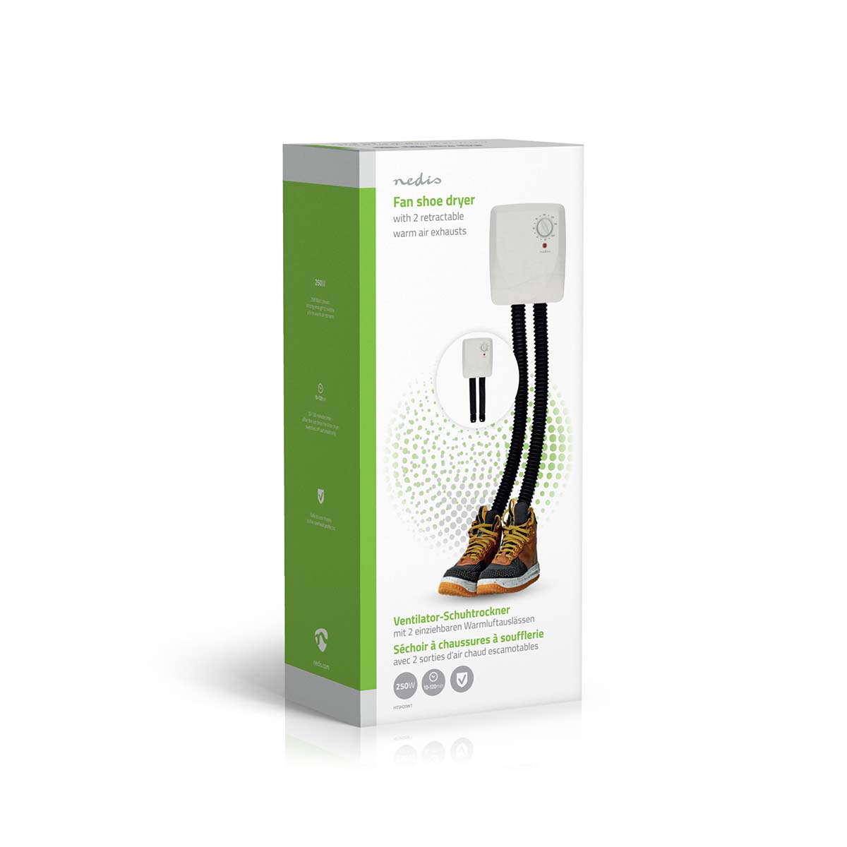 Schoenendroger | 250 W | 45 °C | Oververhittingsbeveiliging - Afbeelding 9