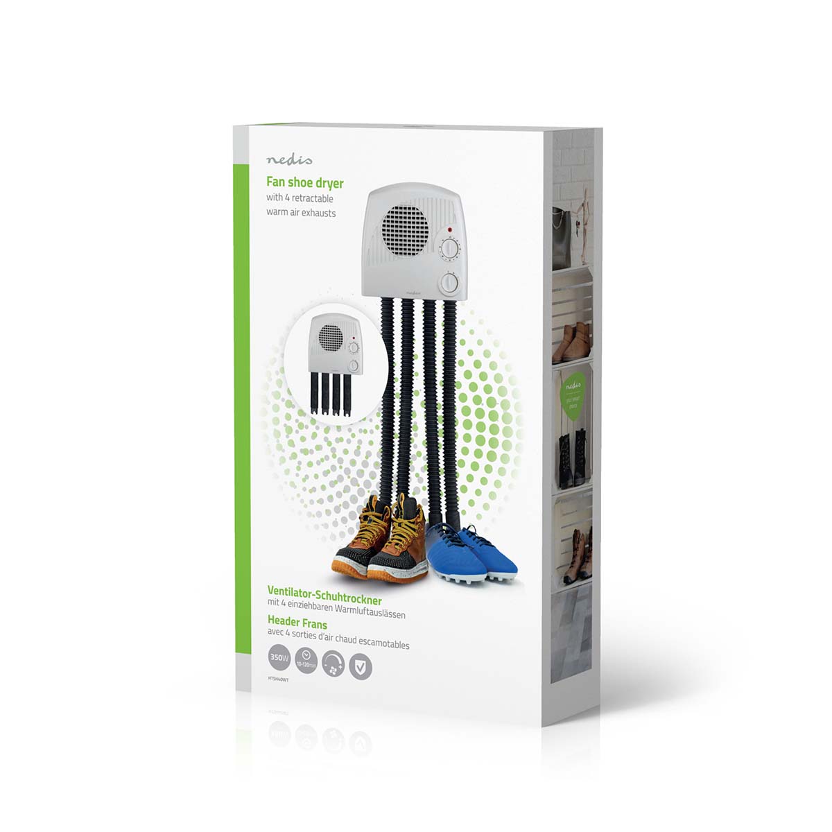 Schoenendroger | 350 W | 45 °C | Oververhittingsbeveiliging - Afbeelding 8