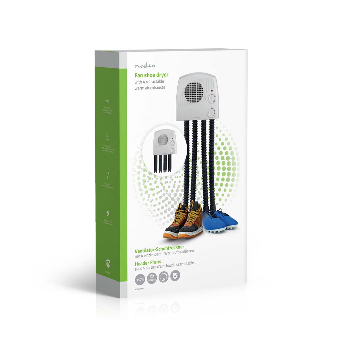 Schoenendroger | 350 W | 45 °C | Oververhittingsbeveiliging - Afbeelding 9