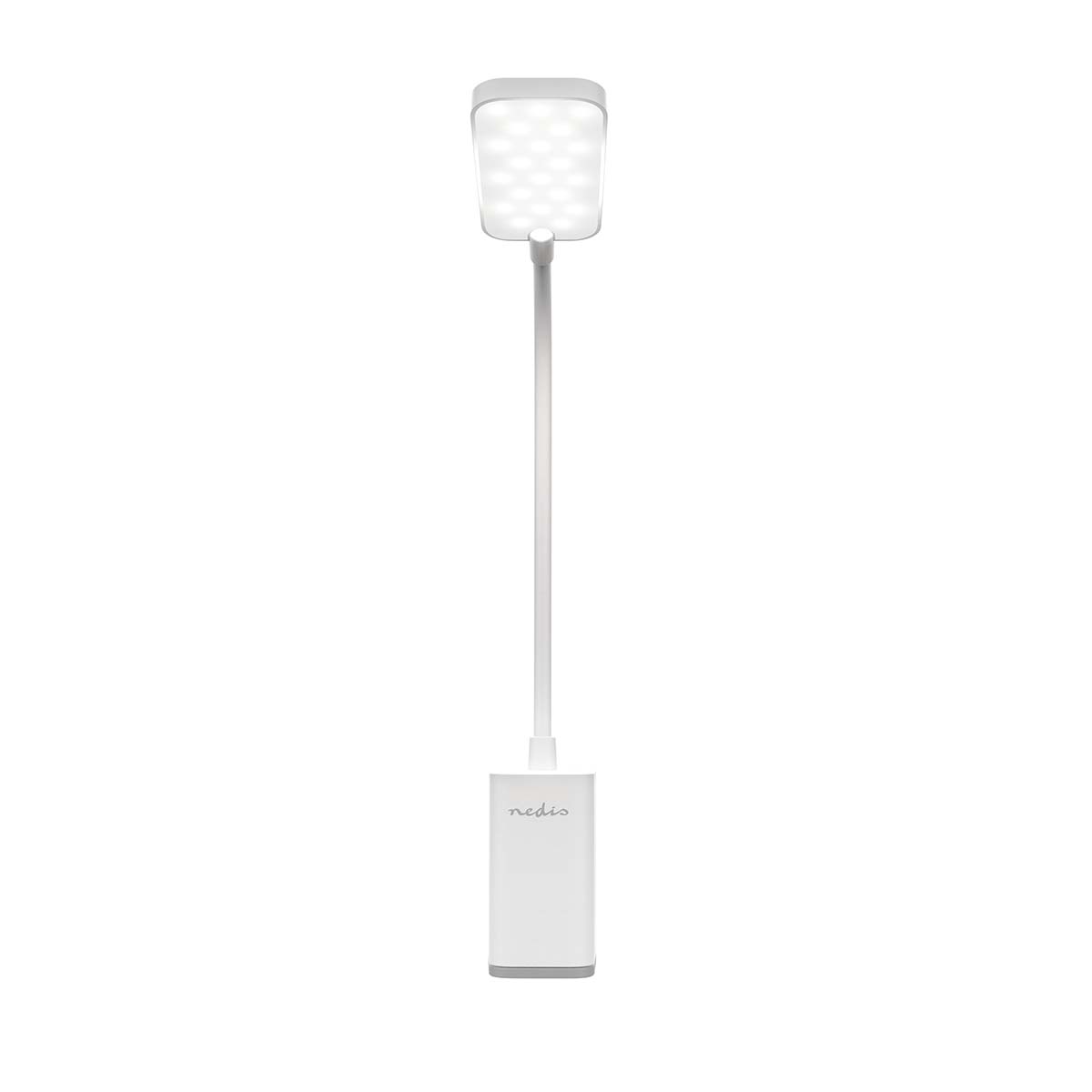 LED-Bureaulamp | Dimbaar | 1 Lichtmodus | 90 lm | Oplaadbaar | Aanraakfunctie | Wit - Afbeelding 3