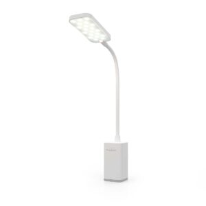 LED-Bureaulamp | Dimbaar | 1 Lichtmodus | 90 lm | Oplaadbaar | Aanraakfunctie | Wit