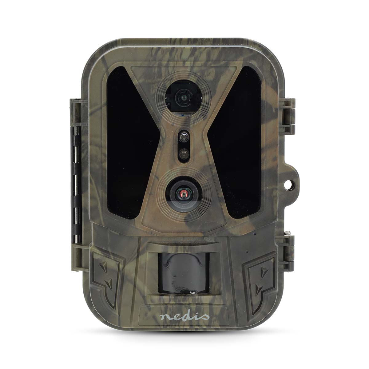 Wildcamera | 4K@10fps | 50 MPixel | 8 MPixel CMOS | IP65 | Zwart No-Glow IR | Nachtzicht | Kijkhoek: 100 ° | Bewegingssensor | Detectiehoek: 120 ° | Detectiebereik: 25 m | Schermdiagonaal: 2.40 " | LCD-Scherm | Bruin / Groen