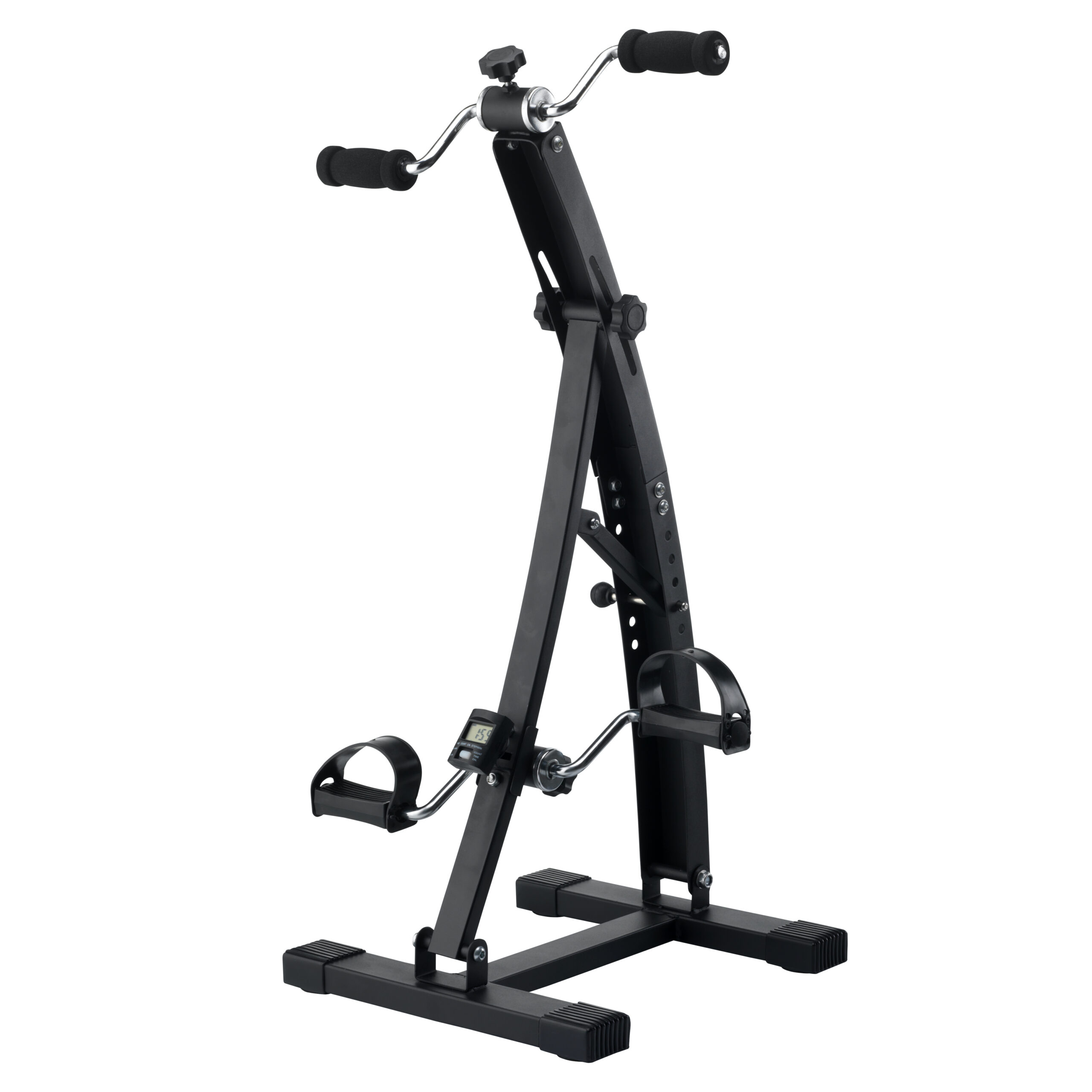 Dubbele fiets met display Zwart - Afbeelding 3