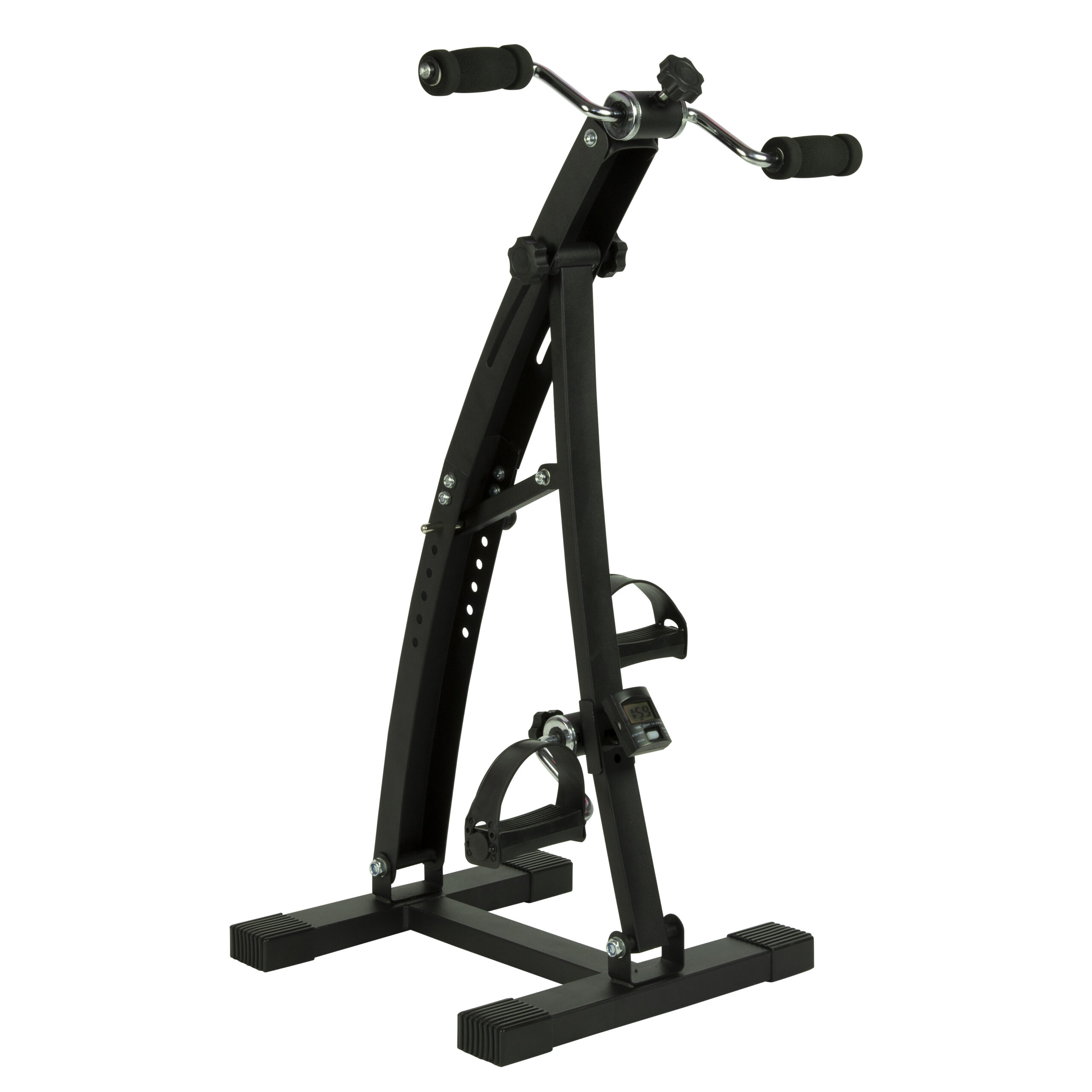 Dubbele fiets met display Zwart - Afbeelding 4