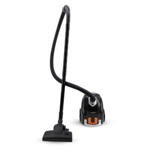 Stofzuiger | Met Zak | 700 W | Stof capaciteit: 2.0 l | Combi-Borstel | Actieradius: 7.50 m | Hepa 12 | Oranje / Zwart