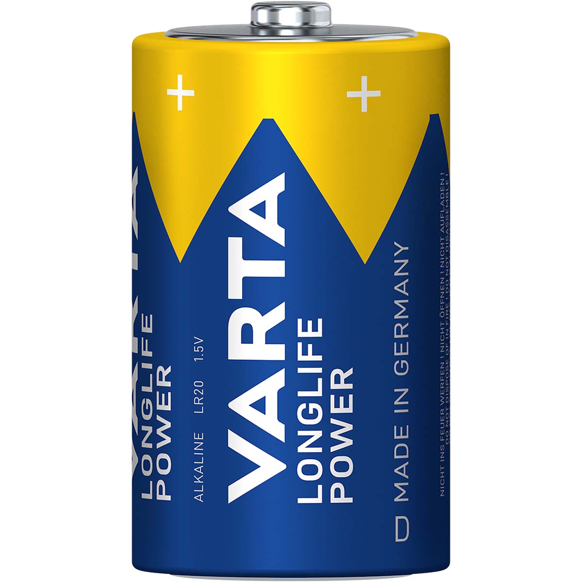 Alkaline Batterij D 1.5 V High Energy 2-Blister - Afbeelding 3
