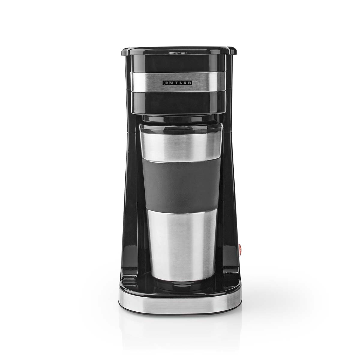 Eenkops koffiezetapparaat | 0,4 l | 750 W | Geïsoleerde reisbeker | Automatische uitschakeling | Zwart - Afbeelding 3