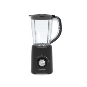 Blender | 800 W | 2 snelheden + puls | 4 roestvrijstalen bladen | 1,5 L kunststof kan | Zwart