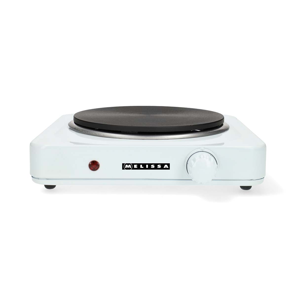 Elektrische kookplaat | 1500 W | Ø 18,5 cm | 6 warmtestanden | Antislipvoetjes | Wit - Afbeelding 3