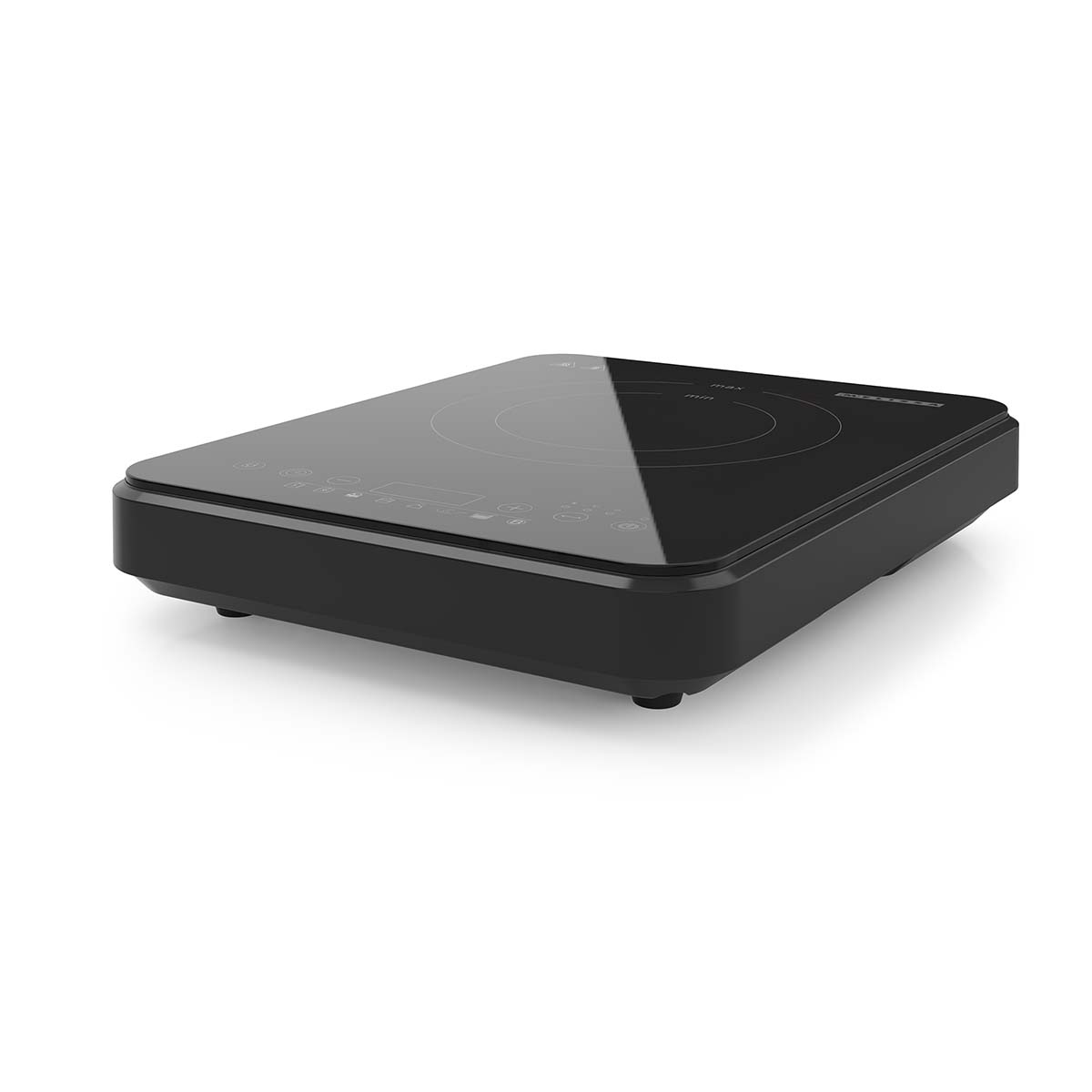 Inductiekookplaat | 2000 W | 10 vermogensniveaus | 8 voorkeuzes | timerfunctie | boostfunctie | lcd-scherm | oververhittingsbeveiliging | kinderslot | zwart - Afbeelding 6