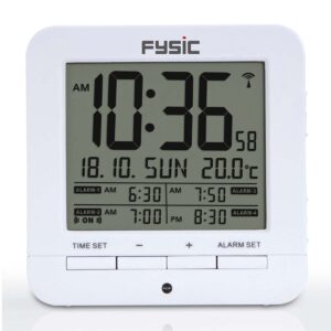 Digitale wekker met temperatuurweergave