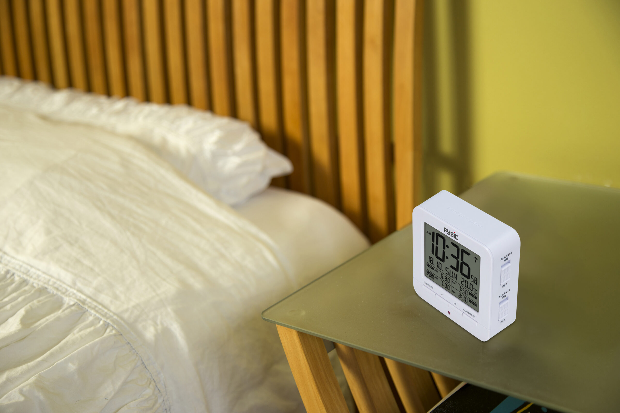 Digitale wekker met temperatuurweergave - Afbeelding 6