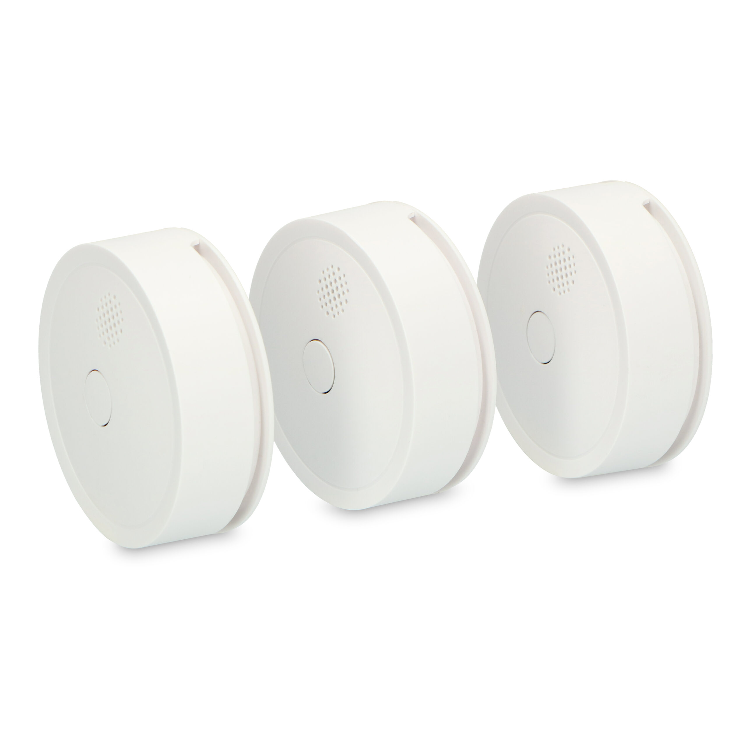 Draadloze koppelbare rookmelder 10 jaar 3-pack Wit - Afbeelding 7