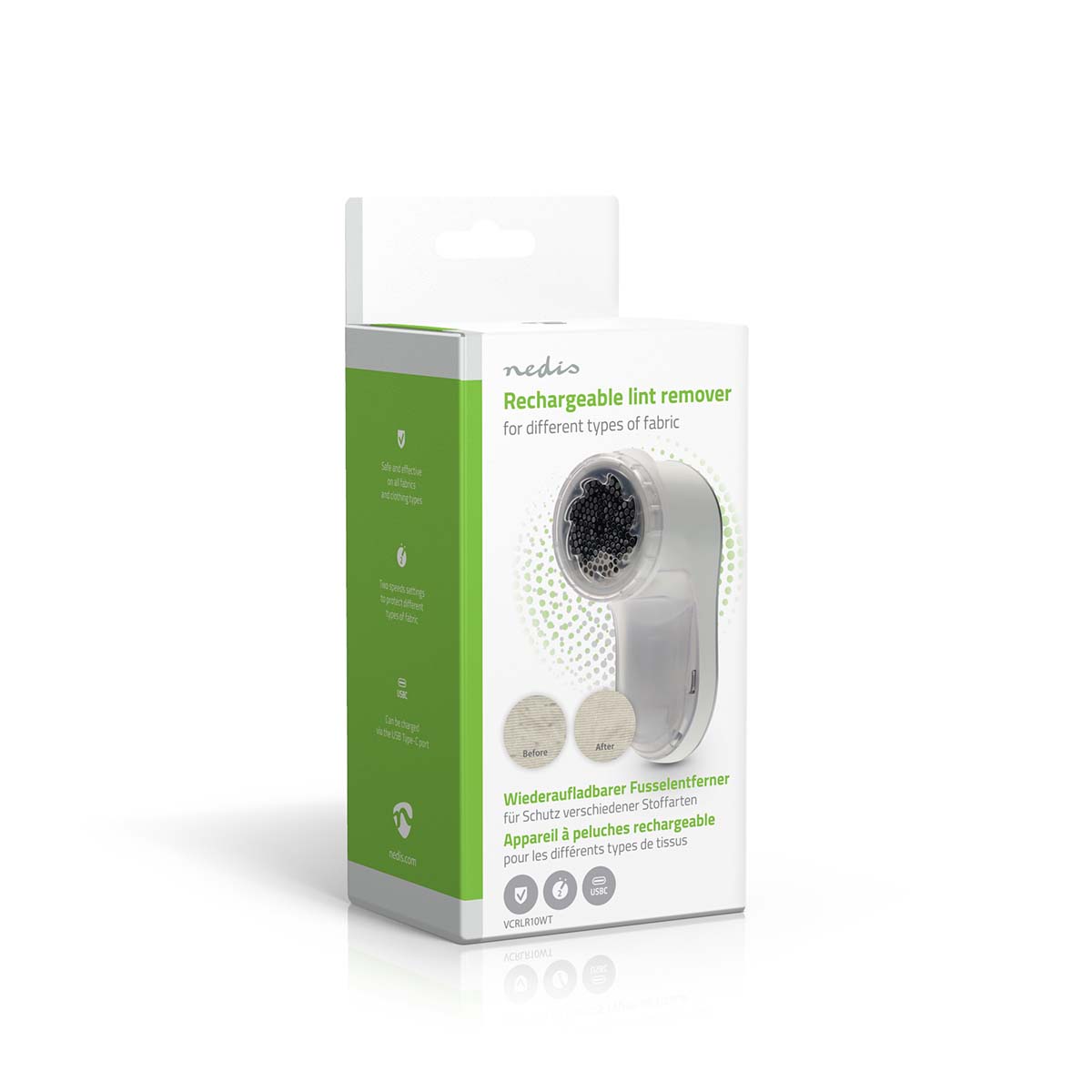 Pluizenverwijderaar | Ingebouwde Lithium-Ion | Kleding / Textile | Wit - Afbeelding 14