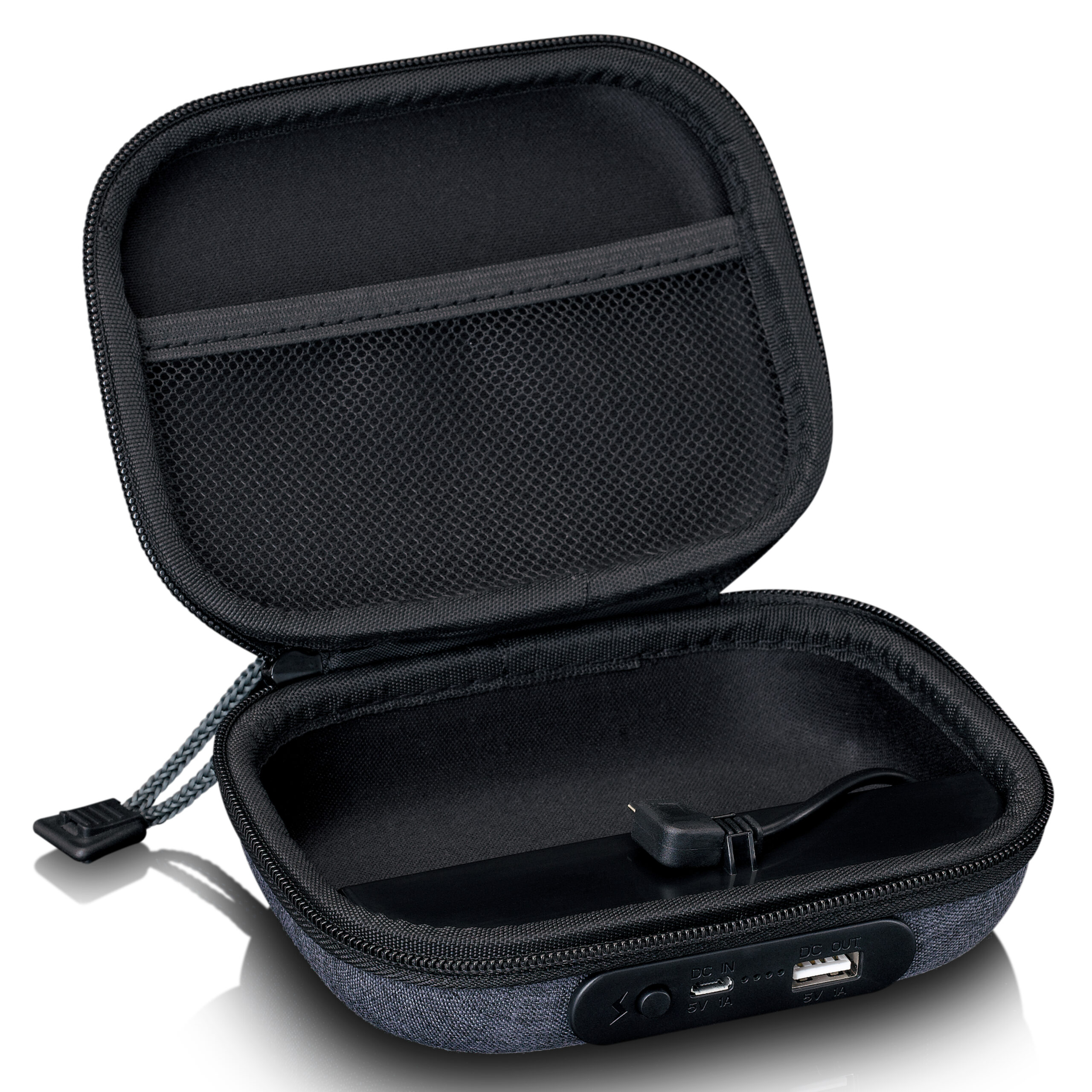 Koffer met ingebouwde powerbank Grijs - Afbeelding 3
