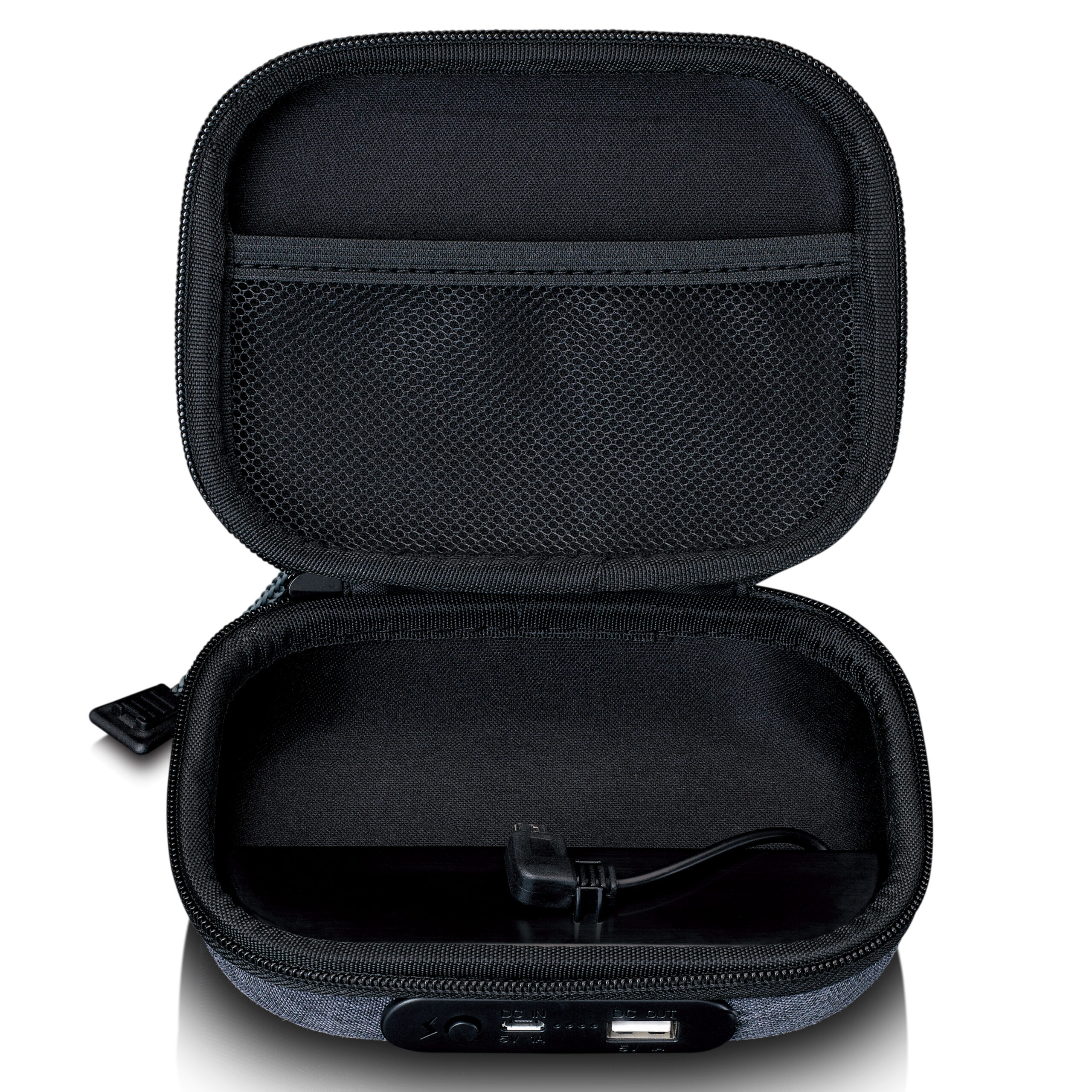 Koffer met ingebouwde powerbank Grijs - Afbeelding 5