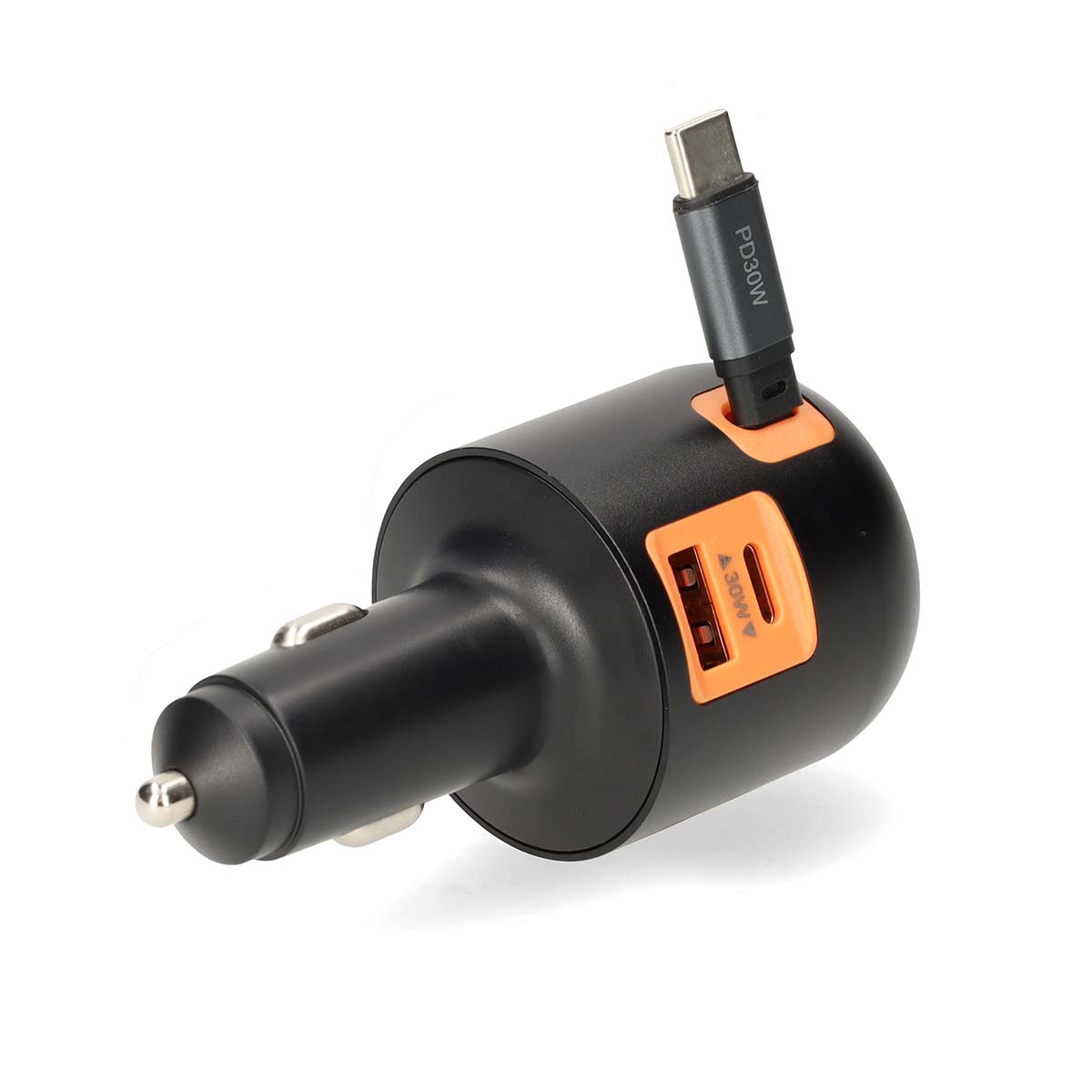 Autolader | 60 W | 2.4 / 3.0 A | Outputs: 3 | Poorttype: USB-A / USB-C™ | USB-C™ intrekbare kabel | 0.70 m | Automatische Voltage Selectie - Afbeelding 7
