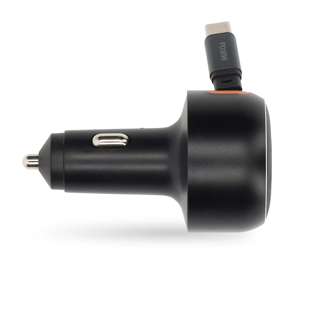 Autolader | 30 W | 2.4 / 3.0 A | Outputs: 1 | USB-C™ intrekbare kabel | 0.70 m | Automatische Voltage Selectie - Afbeelding 6