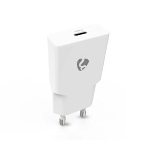 Oplader | 20 W | GaN | PD3.0 | 1.67 / 2.22 / 3.0 A | Outputs: 1 | USB-C™ | Automatische Voltage Selectie | Wit