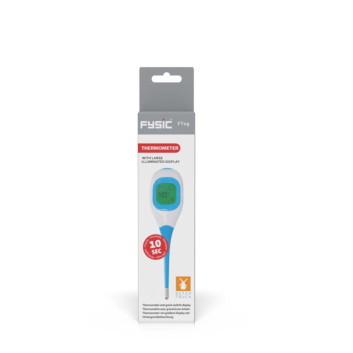 Thermometer met groot verlicht display - Afbeelding 12