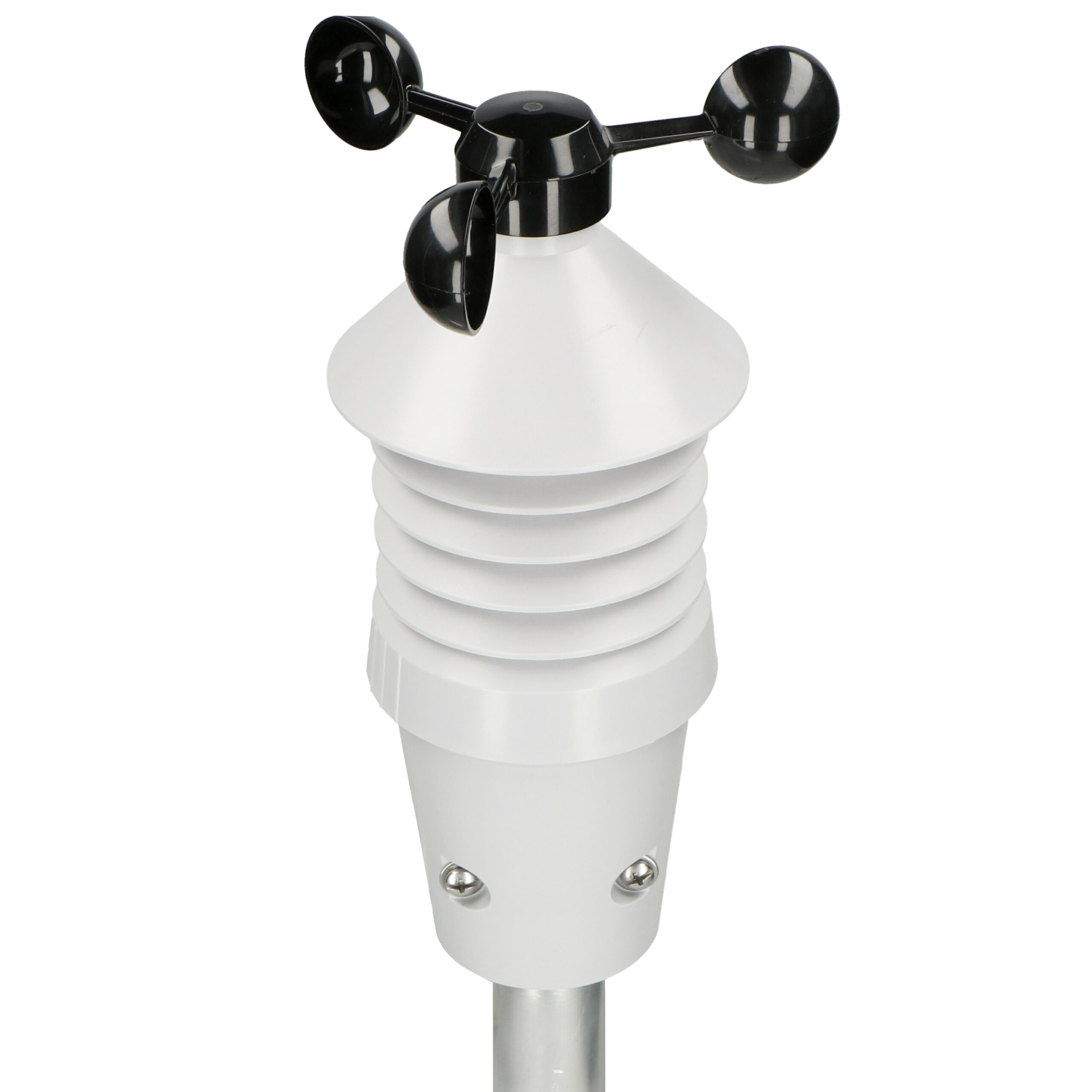 Professioneel weerstation met draadloze sensor Zwart - Afbeelding 2