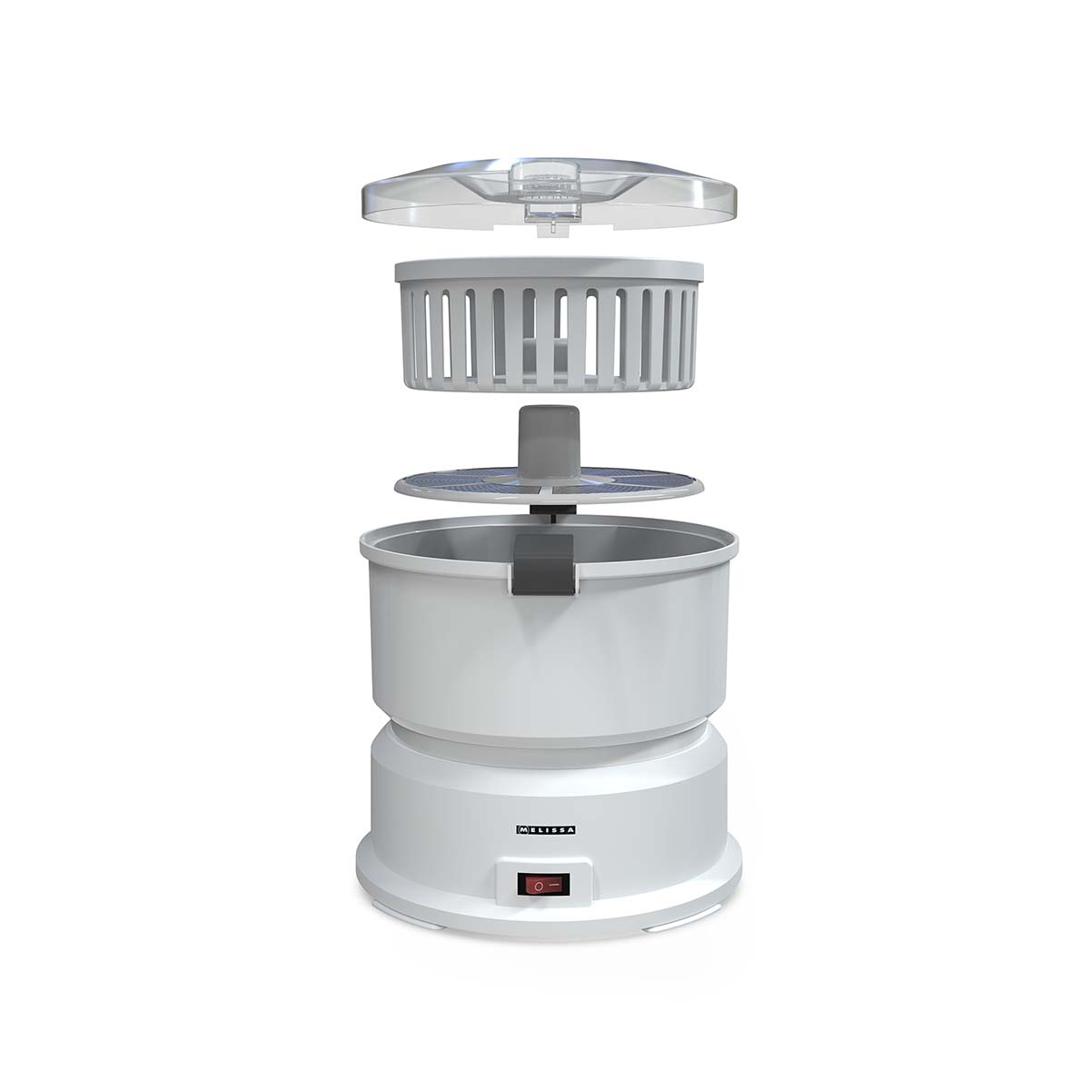Aardappelschiller met slacentrifuge | 1000 g capaciteit | 85 W | Wit - Afbeelding 6