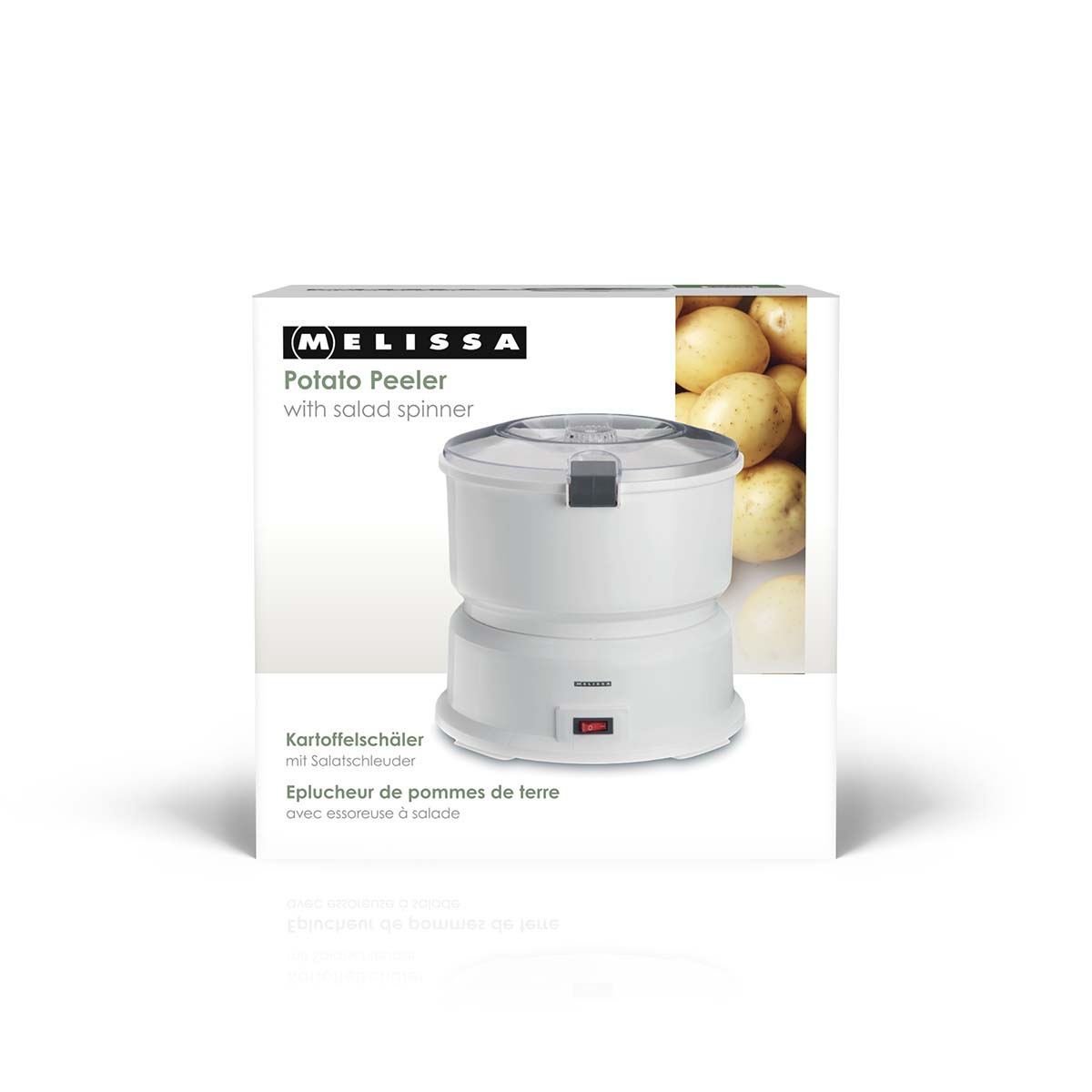 Aardappelschiller met slacentrifuge | 1000 g capaciteit | 85 W | Wit - Afbeelding 14