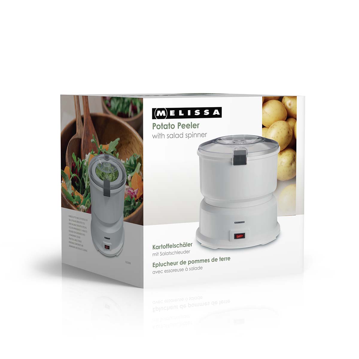 Aardappelschiller met slacentrifuge | 1000 g capaciteit | 85 W | Wit - Afbeelding 16