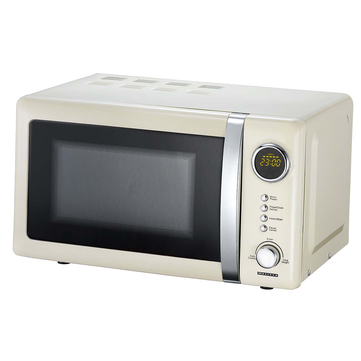 Magnetron | 700 W | 20 L inhoud | 12 Programma's | 5 Vermogensniveaus | Ontdooifunctie | 60-minuten timer | Crème