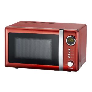 Magnetron | 700 W | 20 L inhoud | 12 Programma's | 5 Vermogensniveaus | Ontdooifunctie | 60-minuten timer | Chili Rood