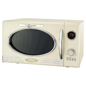 Magnetron met Grill | 800 W | 23 L inhoud | 12 Programma's | 5 Vermogensniveaus | Ontdooien | 60-minutentimer | Crème