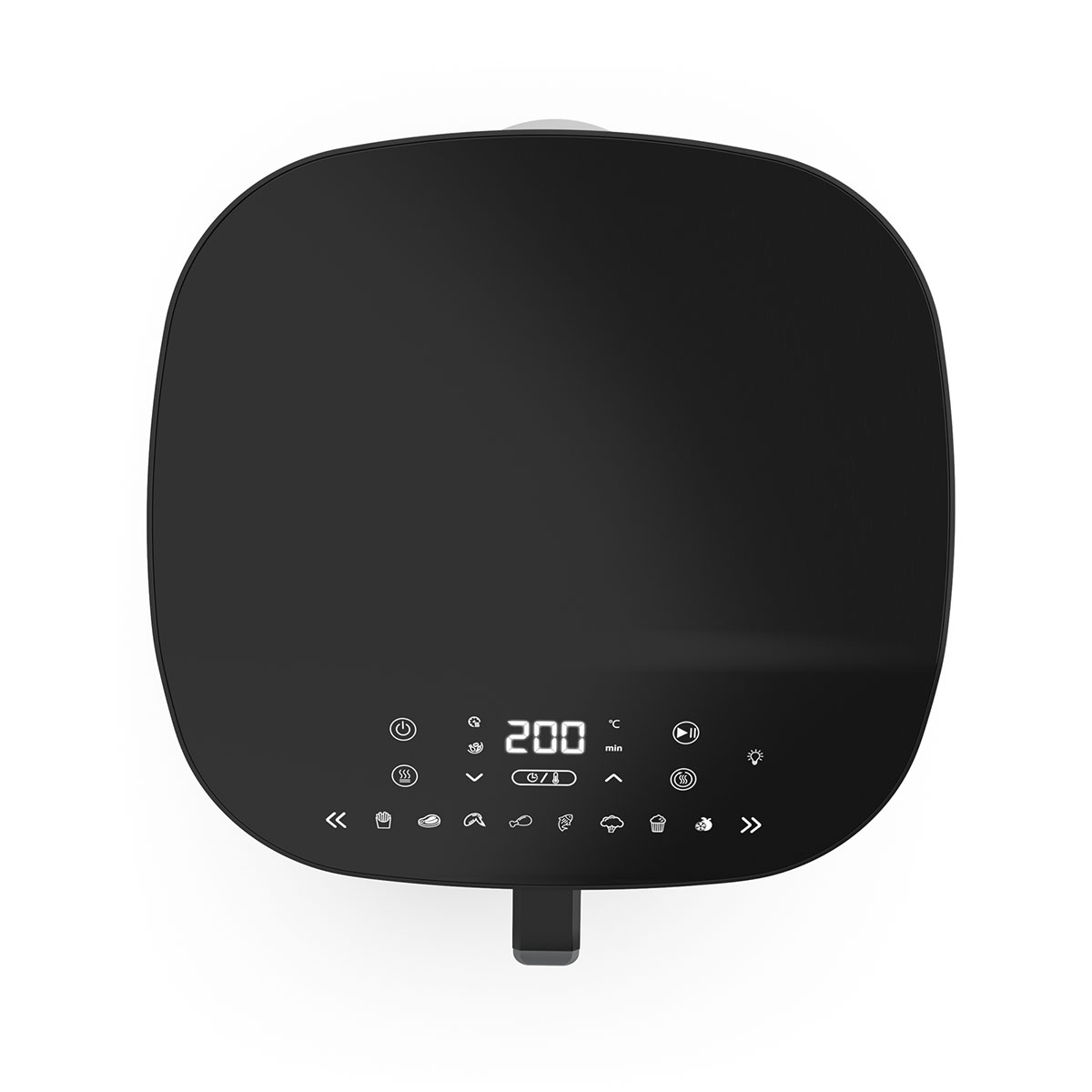 Digitale heteluchtfriteuse XXL | 7,6 l | 60-min Timer | 8 Voorkeuzestanden | Kijkvenster | Voorverwarmen/Warmhouden/schudherinnering | Zwart - Afbeelding 7