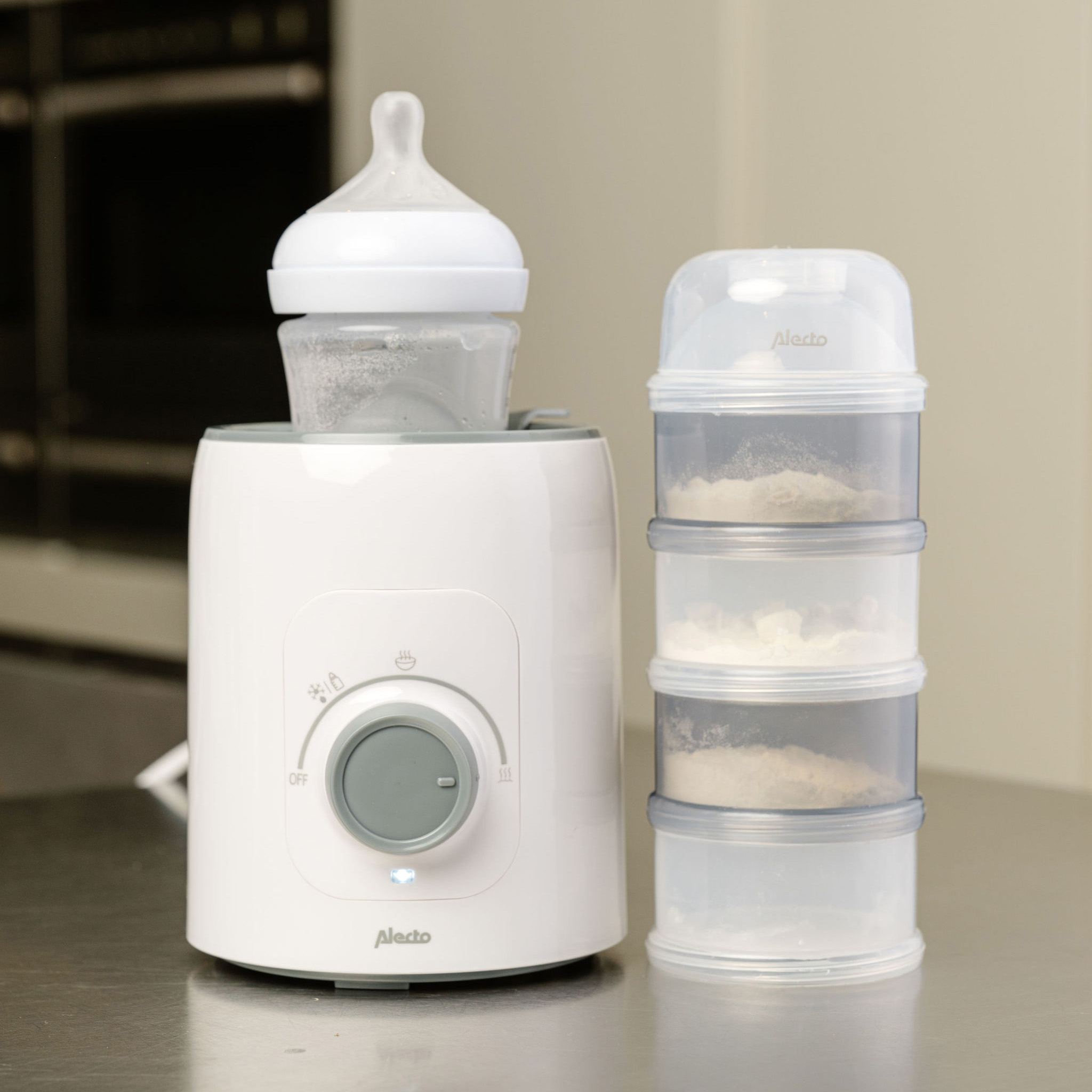 Flessenwarmer Wit - Afbeelding 11