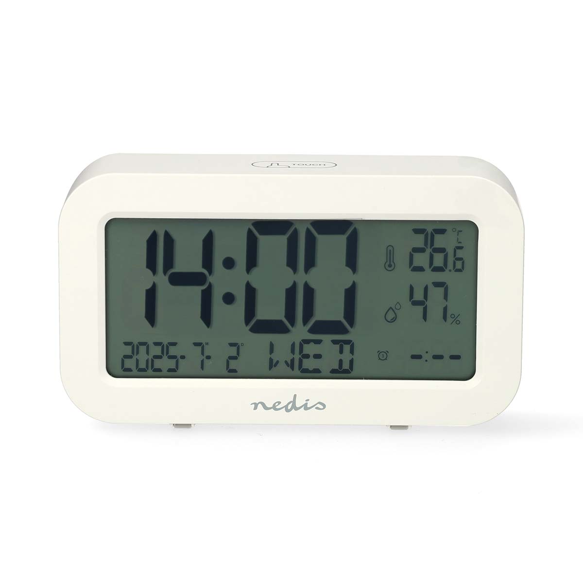 Digitale Tafelklok | LCD | Achtergrondverlichting | Snoozefunctie | Datumweergave | Timerfunctie | Hout - Afbeelding 3