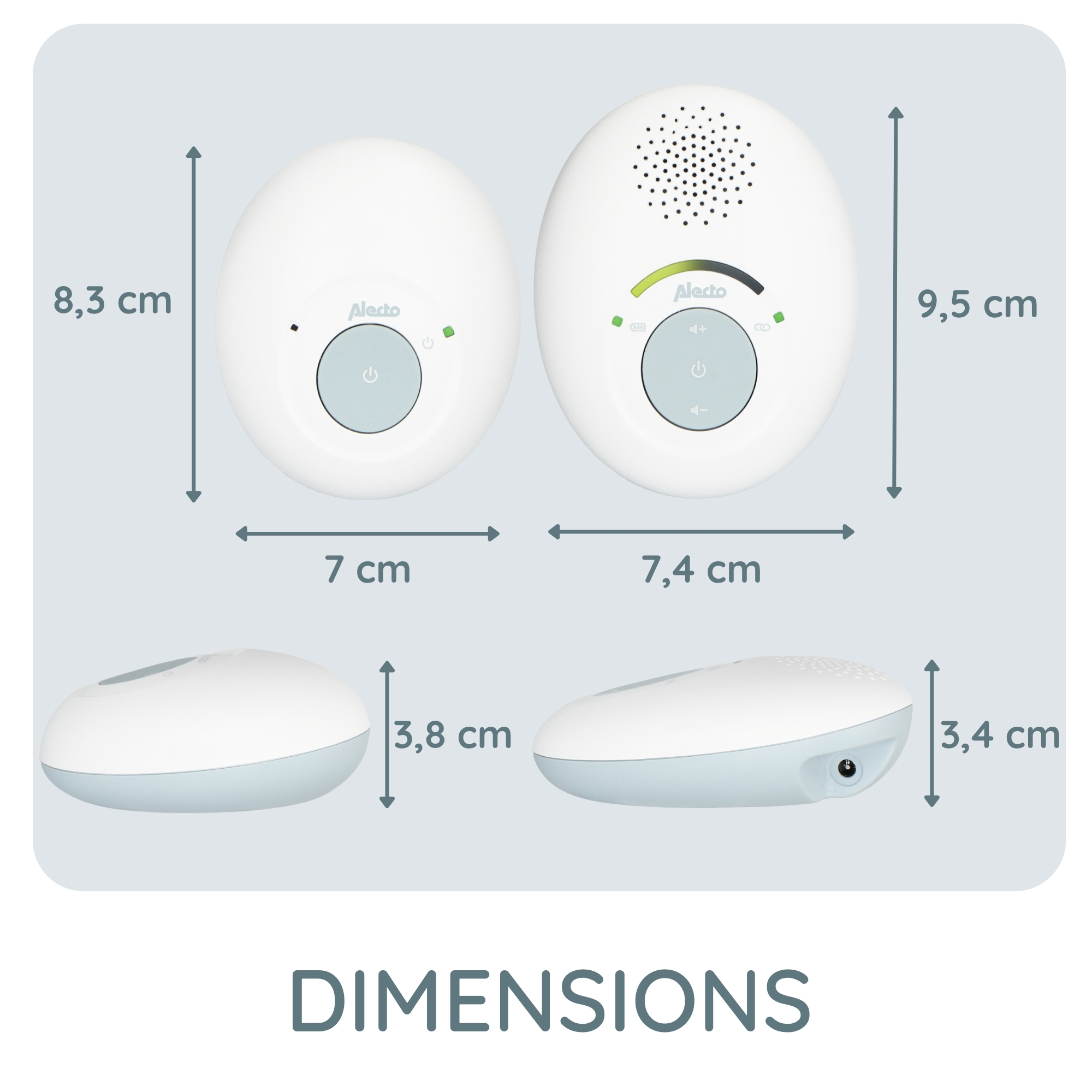 Babyfoon Eco DECT Wit - Afbeelding 13