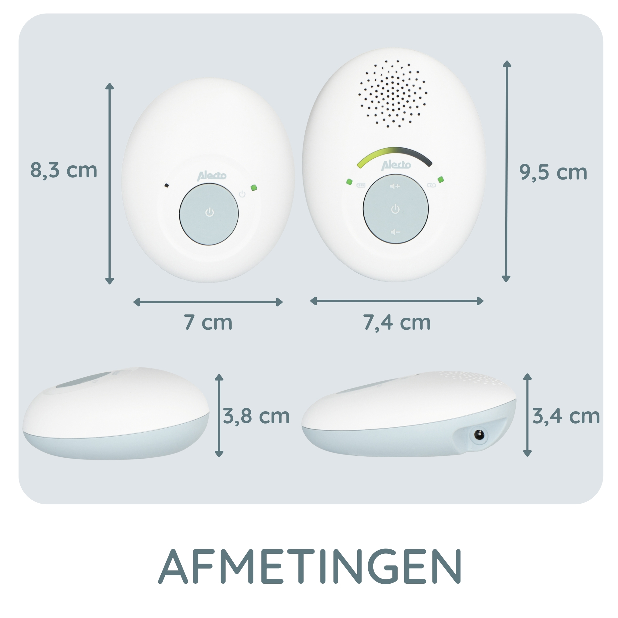 Babyfoon Eco DECT Wit - Afbeelding 15
