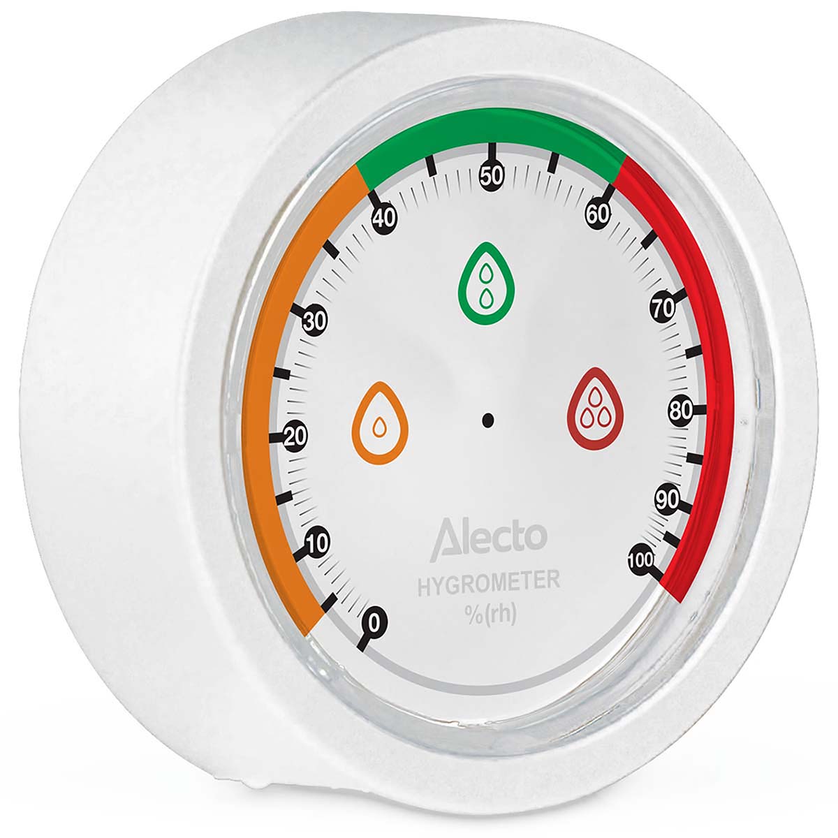 Analoge hygrometer Zwart - Afbeelding 2