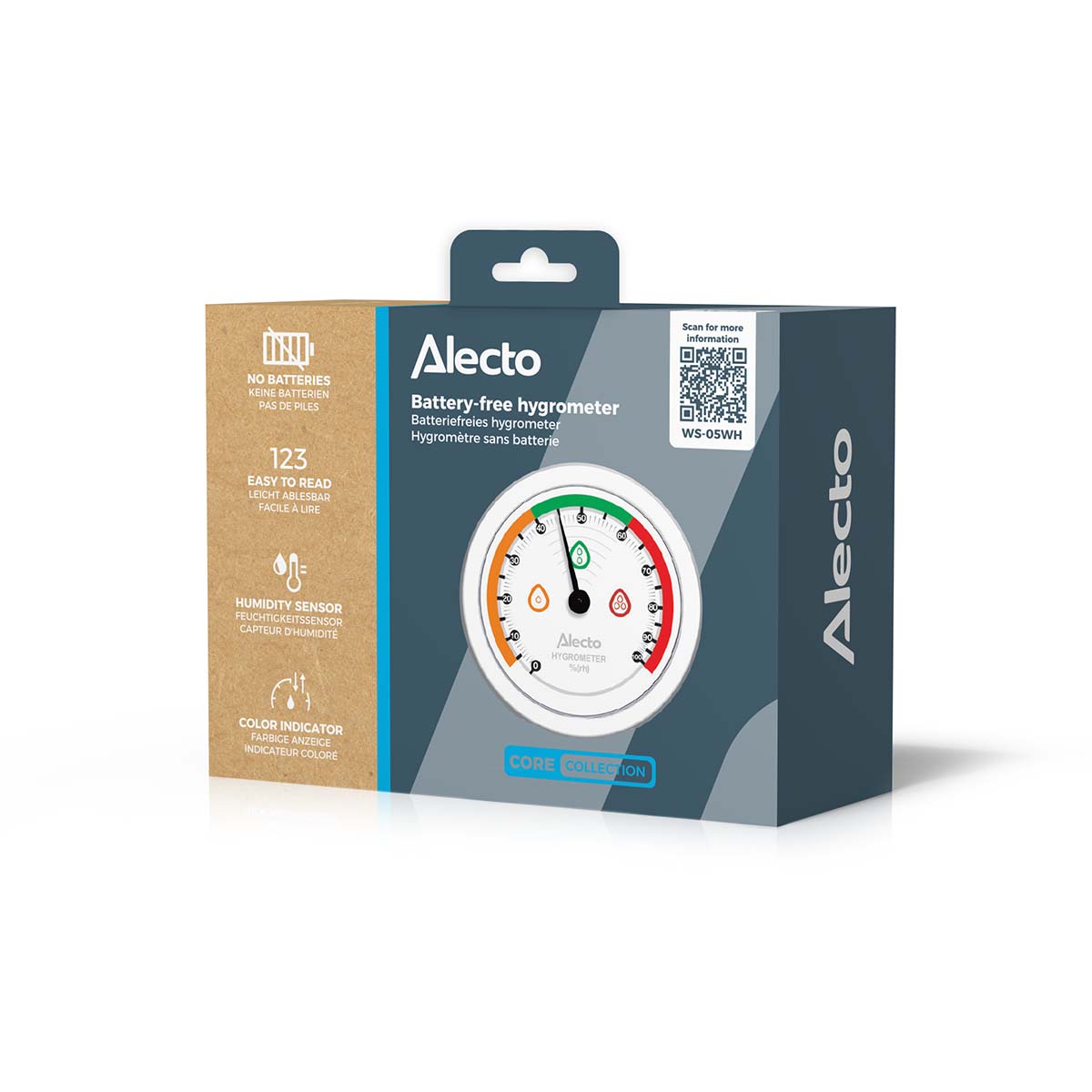 Analoge hygrometer Zwart - Afbeelding 5