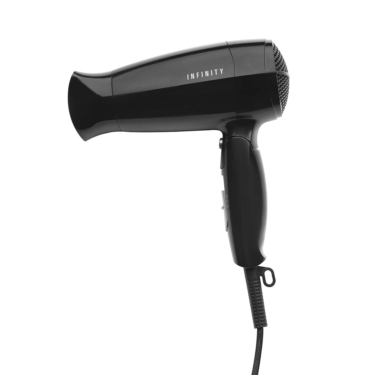 Haardroger met inklapbare handgreep 1600W Zwart