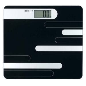 Personenweegschaal 180 kg Zwart / Zilver
